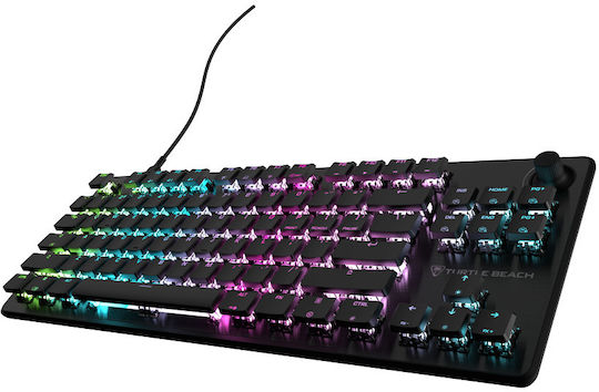 Turtle Beach Vulcan II TKL Гейминг Клавиатура Без ключове с RGB подсветка (Английски US) Черен