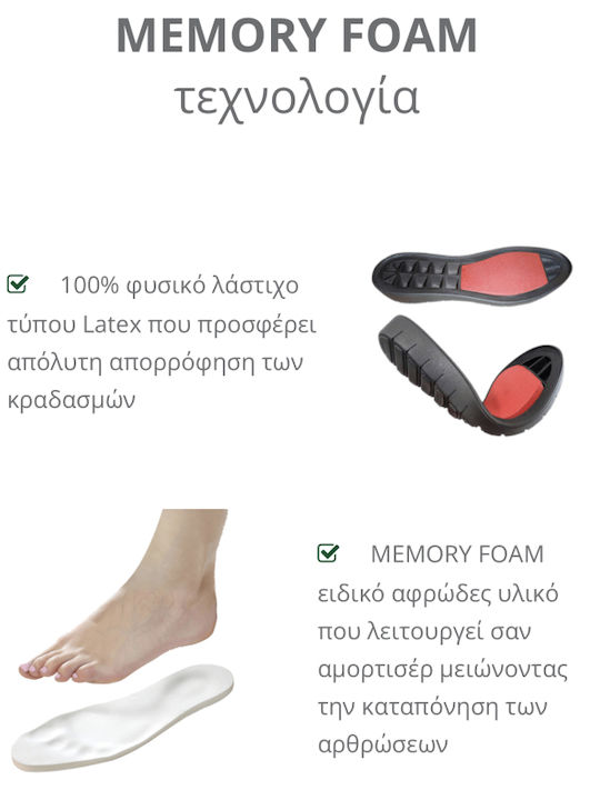Leder Herren Freizeitschuhe Anatomisch Schwarz