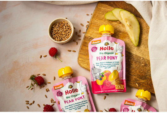 Holle Fruit-Vegetable Puree Fruit cream No Added Sugar 100gr for 8+ Months