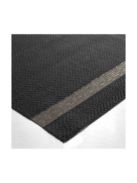 Σουπλά Μαύρο Χρυσό Pvc 30x45cm