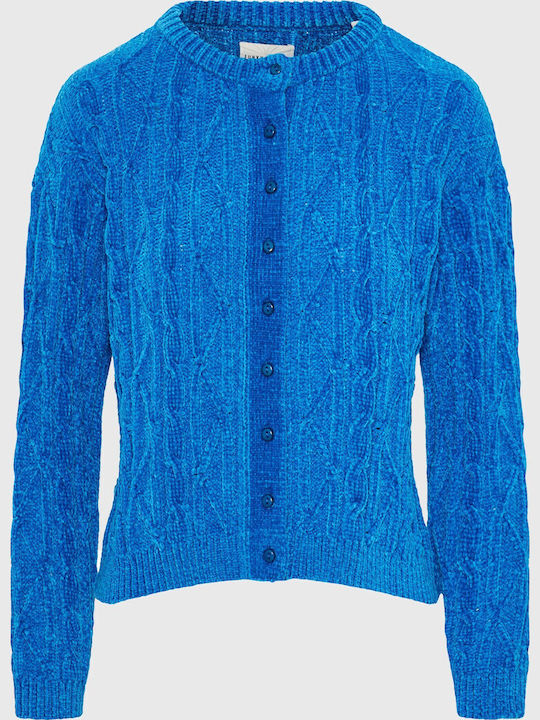 Women's Knitted Cardigan Blue