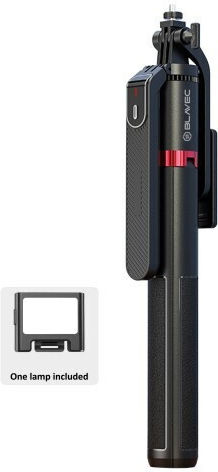 Blavec P-08 Selfie Stick Τρίποδο Κινητού Bluetooth Μαύρο