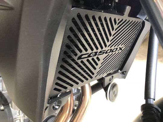 Cosmo Motorrad-Kühlerschutz Honda CB 500X 2016-2021 Schwarz