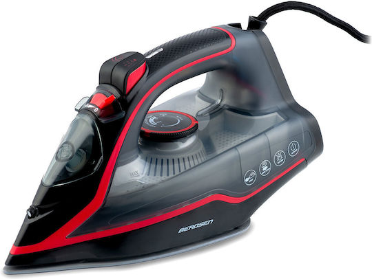 Berdsen Dampfbügeleisen 2600W mit Keramiksohle
