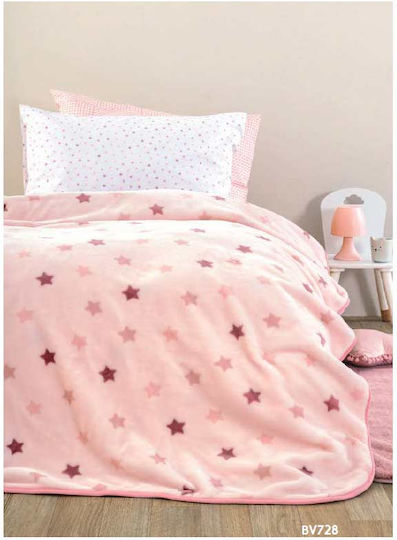 Palamaiki Blanket Velvet Pink 220x160cm