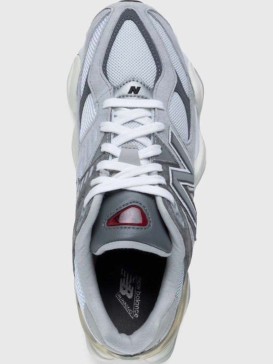 9060 Chunky Sneakers Rain Cloud / Castlerock / White