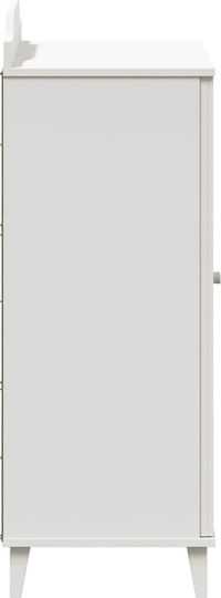 Двойна врата Нтoулάпа Бяла 80x40x110см