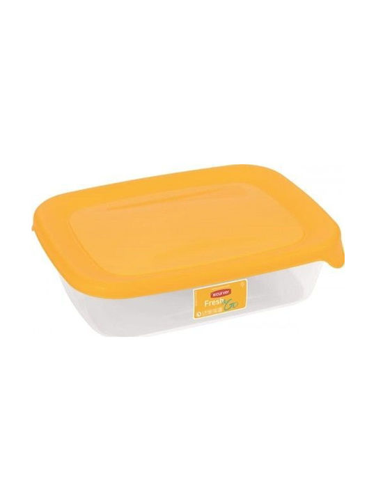 Curver Food Container Fresh&Go Rectangular 0.5l Yellow Transparent