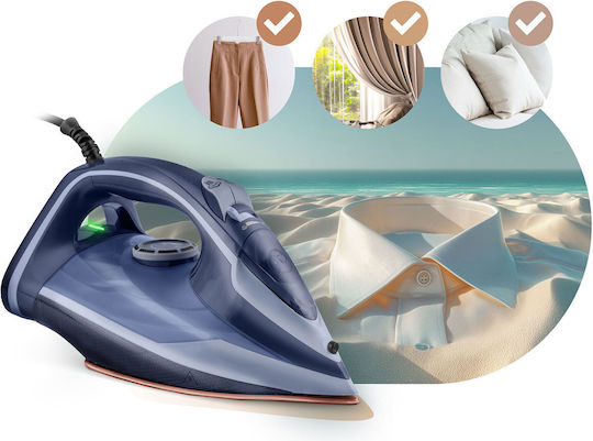 Berdsen Steam Iron 3000W with Ceramic Plate