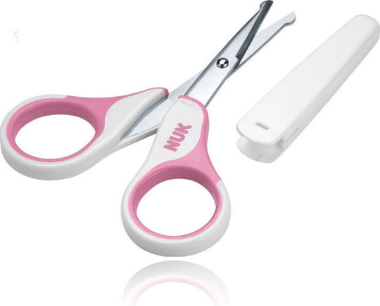 Nuk Baby Nail Scissors 10.256.257 Pink 1pcs