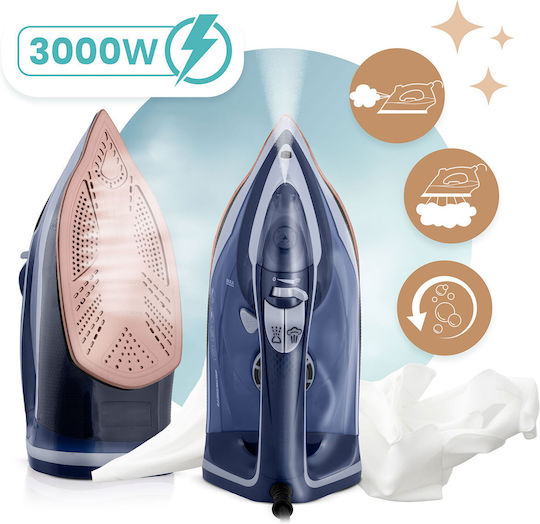 Berdsen Steam Iron 3000W with Ceramic Plate