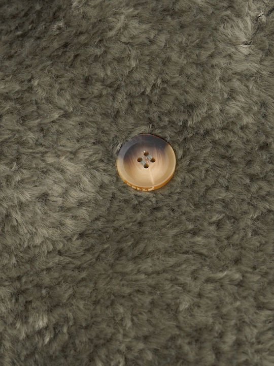 Women's Short Fur Green