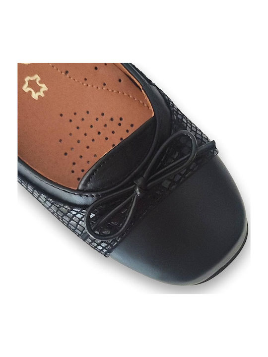Anatomic Leather Ballerinas Black