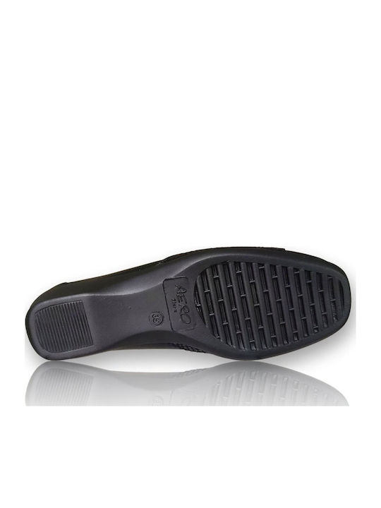 Anatomic Leather Ballerinas Black