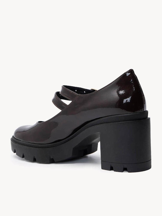 Καφέ Λουστρίν Loafers Διακοσμητικές Αγκράφες