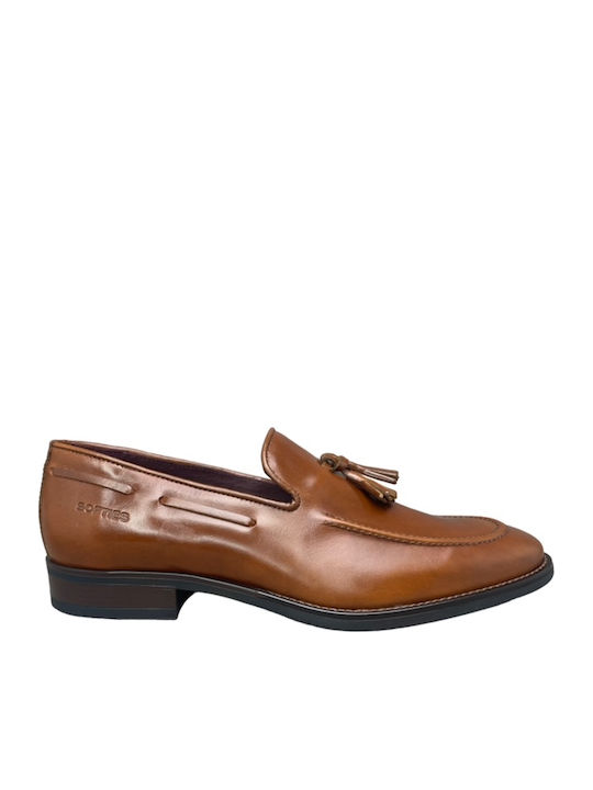 Men's Leather Dress Shoes Tabac Brown