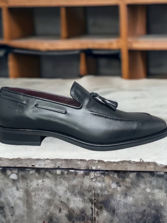 Men's Leather Dress Shoes Black