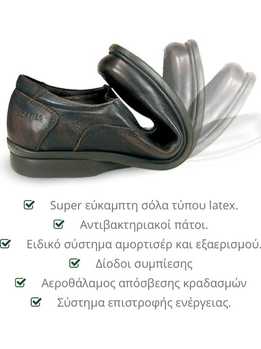 Men's Leather Dress Shoes Tabac Brown