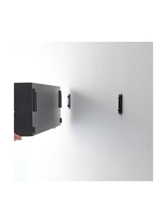 Yamazaki Wall Mounted Storage Box Tower Bk