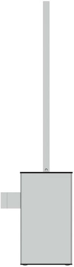 Toilet Brush Ideal Standard Conca T4494aa Silver Chrome Glossy