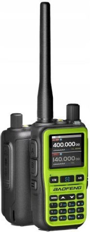 Baofeng UV-5R EU MINI Wireless Transceiver UHF/VHF 5W with Color Screen In Green Color