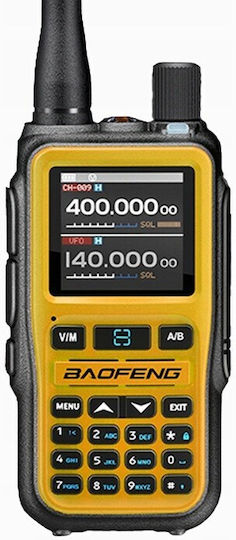 Baofeng UV-5R EU MINI Wireless Transceiver UHF/VHF 5W with Color Screen In Orange Color