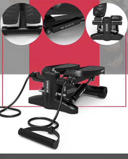 BN Sports Mini Stepper με Λάστιχα Εκγύμνασης