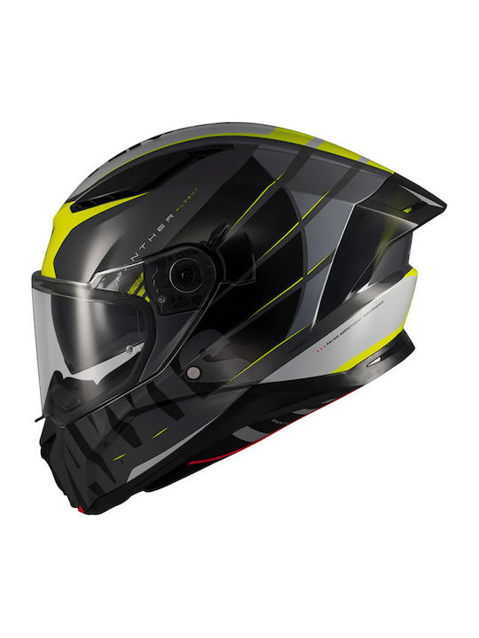Axxis Panther Flight C3 Motorcycle Helmet Full Face ECE 22.06 with Sunvisor