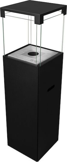 Bioethanol-Kamin Platzierung Boden Glas