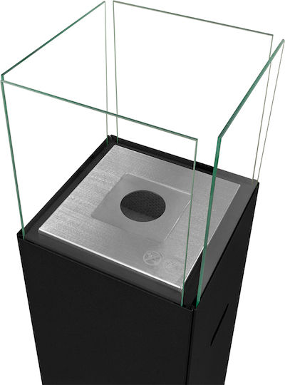 Bioethanol-Kamin Platzierung Boden Glas