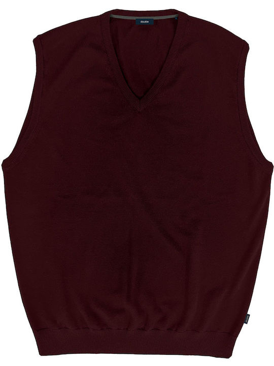 Knit Sweater Bordeaux Melange