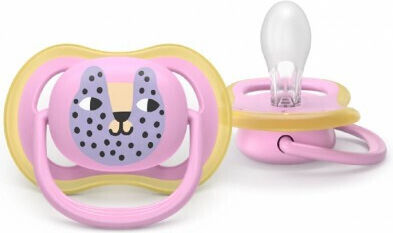 Philips Ultra Ultra Ορθοδοντικές Πιπίλες Σιλικόνης με Θήκη Πράσινο για 6-18 μηνών 2τμχ