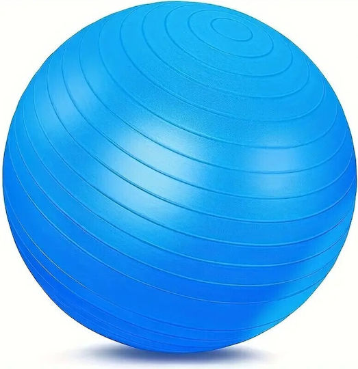 Fitball Ball Pilates 55cm in Blau Farbe