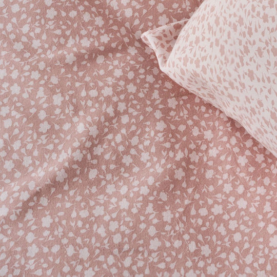 Kentia Πάπλωμα Υπέρδιπλο 220x240εκ. Chicato Dusty Pink 300 GSM