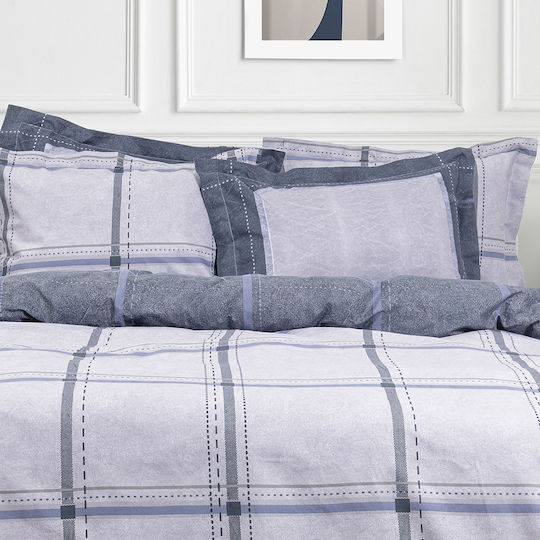 Nima Pilotă Single 170x240cm Whilow Blue, Grey