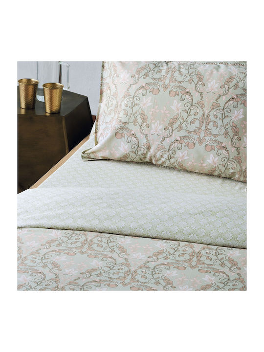 Kentia Duvet Cover Set Cotton King Size with 2 Pillowcases 260x240 Cressida 21