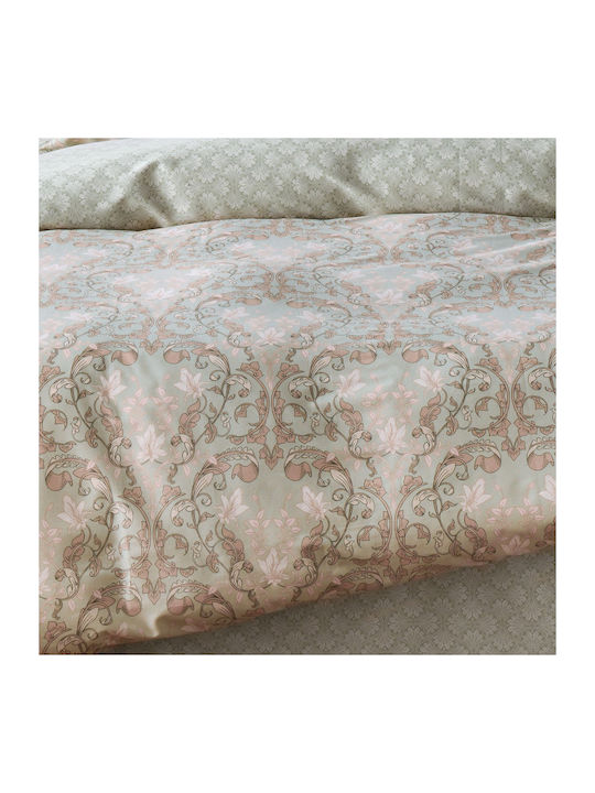 Kentia Duvet Cover Set Cotton King Size with 2 Pillowcases 260x240 Cressida 21