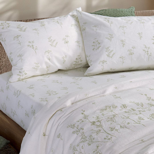 Nef-Nef Homeware Claris Калъфка за Възглавница с корица за плик Ecru 52x72см.