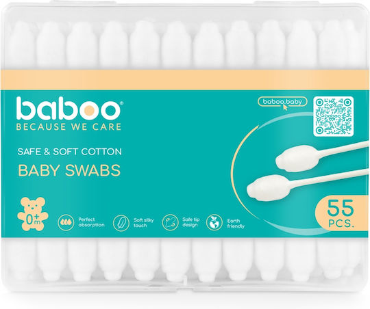 Клечки за уши Baby Protection Baboo 55 Бройки