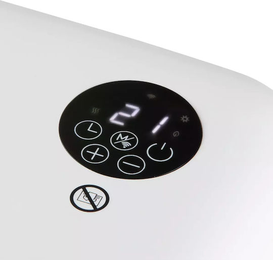 Domo Fan Heater Bathroom Wall 2000W