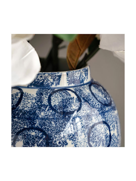 Artekko Decorative Vase Melania White 25.5x43cm