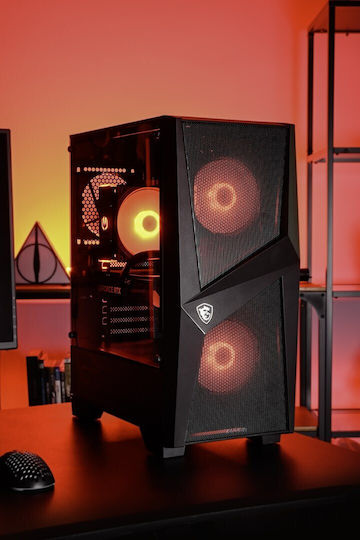Actina Гейминг Настолен Компютър Ryzen 7-8700F 32GB DDR4 1.0TB SSD Без Операционна Система