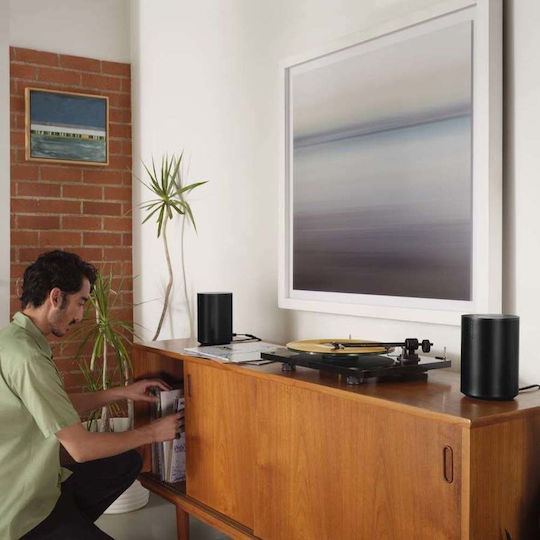 Sonos Era 100 Αυτοενισχυόμενο Ηχείο με Wi-Fi & Bluetooth (Τεμάχιο) Μαύρο