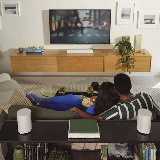Sonos Era 100 Αυτοενισχυόμενο Ηχείο με Wi-Fi & Bluetooth (Τεμάχιο) Λευκό