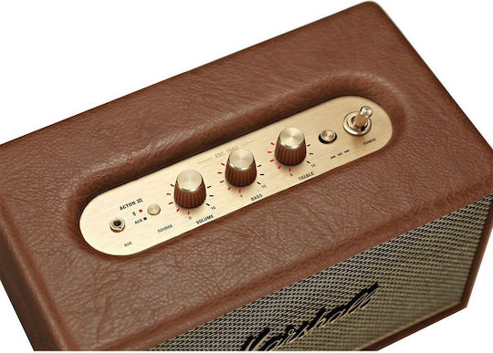 Marshall Acton III Αυτοενισχυόμενο Ηχείο με Bluetooth 30W (Τεμάχιο) Καφέ