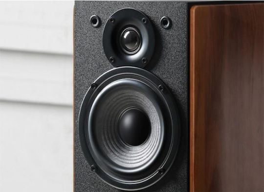 Edifier R1380DB Αυτοενισχυόμενα Ηχεία με Bluetooth 42W (Ζεύγος) Καφέ