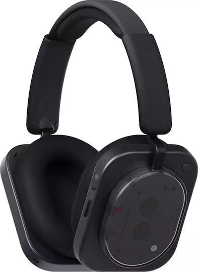 Nothing A11300003 Ασύρματα / Ενσύρματα Over Ear Ακουστικά με 80 ώρες Λειτουργίας και Quick Charge Μαύρα