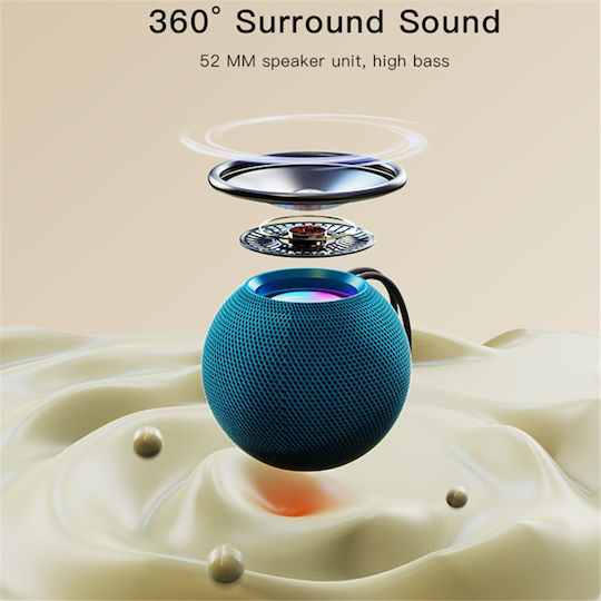 Yesido Ηχείο Bluetooth Μπλε