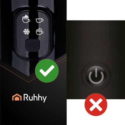 Ruhhy Device for Hot & Cold Milk Froth with Non-stick Coating 160ml