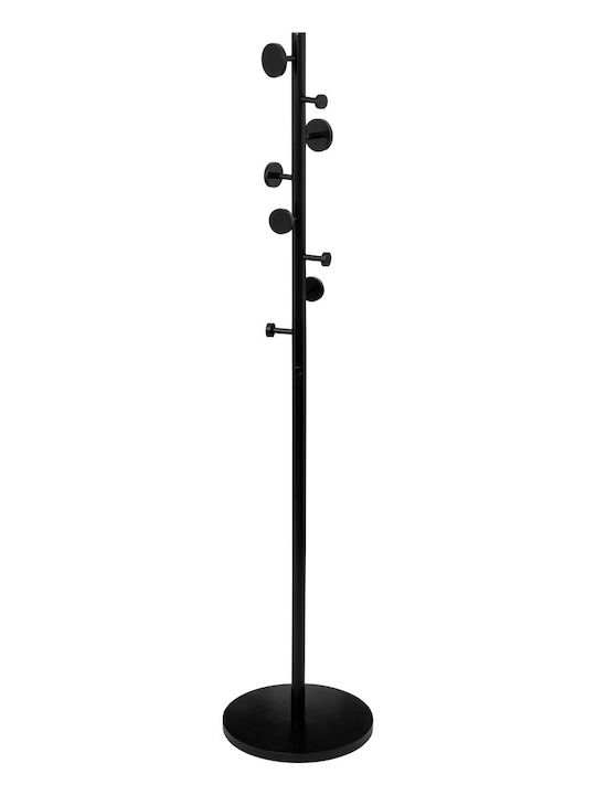 Cuiere de podea Lemn Negru 37x37x176cm
